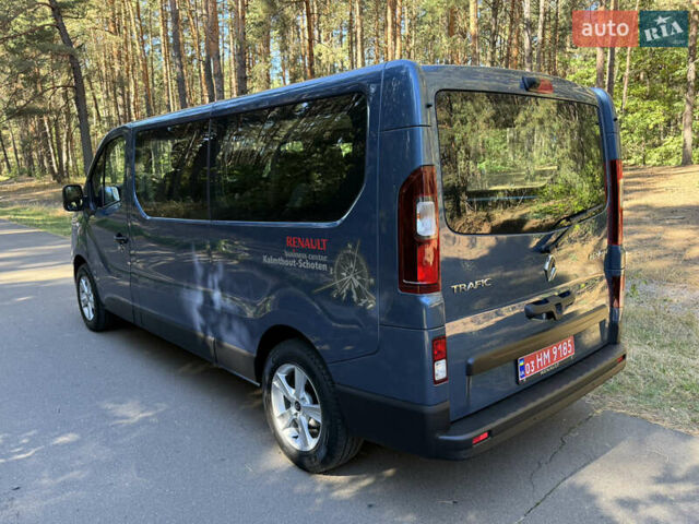 Синий Рено Трафик, объемом двигателя 2 л и пробегом 185 тыс. км за 28800 $, фото 9 на Automoto.ua
