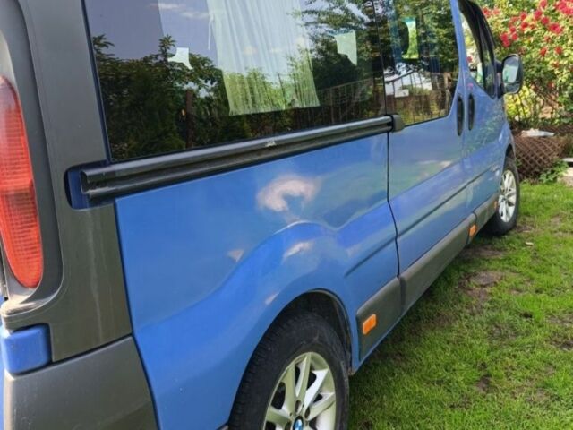 Синій Рено Трафік, об'ємом двигуна 1.9 л та пробігом 290 тис. км за 6500 $, фото 1 на Automoto.ua