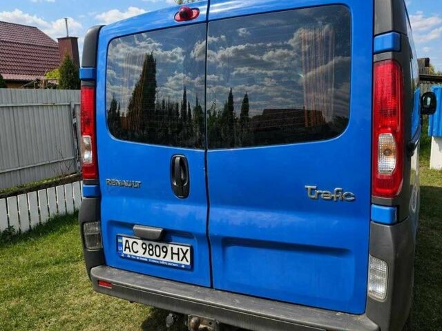 Синій Рено Трафік, об'ємом двигуна 2 л та пробігом 307 тис. км за 9000 $, фото 2 на Automoto.ua