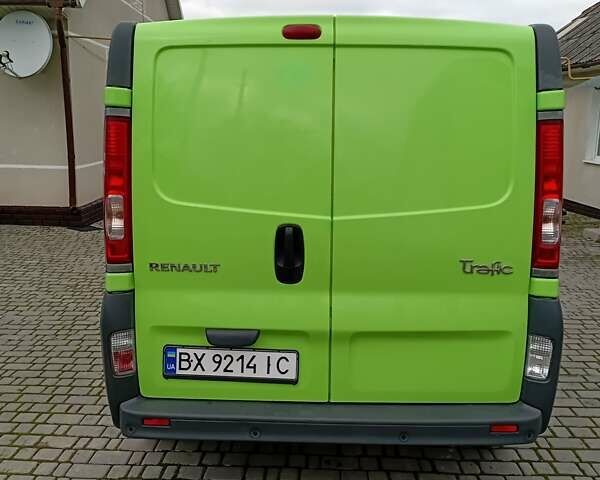 Зеленый Рено Трафик, объемом двигателя 2 л и пробегом 224 тыс. км за 9800 $, фото 5 на Automoto.ua