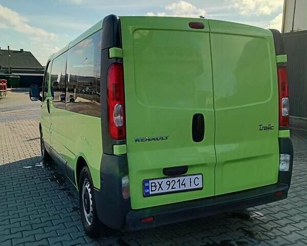 Зеленый Рено Трафик, объемом двигателя 2 л и пробегом 224 тыс. км за 9800 $, фото 23 на Automoto.ua