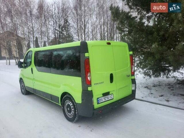 Зеленый Рено Трафик, объемом двигателя 2 л и пробегом 226 тыс. км за 9950 $, фото 9 на Automoto.ua
