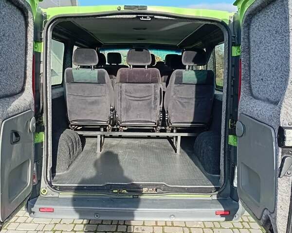 Зеленый Рено Трафик, объемом двигателя 2 л и пробегом 224 тыс. км за 9800 $, фото 12 на Automoto.ua