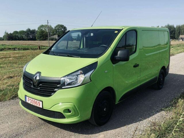 Зеленый Рено Трафик, объемом двигателя 1.6 л и пробегом 139 тыс. км за 9300 $, фото 1 на Automoto.ua