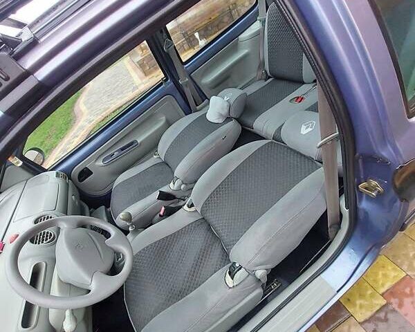 Синий Рено Твинго, объемом двигателя 1.15 л и пробегом 152 тыс. км за 3000 $, фото 11 на Automoto.ua