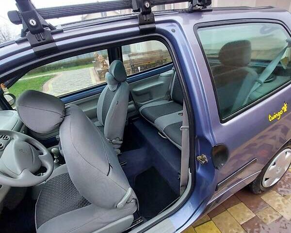 Синий Рено Твинго, объемом двигателя 1.15 л и пробегом 152 тыс. км за 3000 $, фото 7 на Automoto.ua