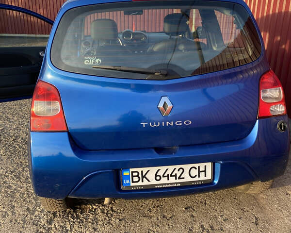 Синий Рено Твинго, объемом двигателя 1.2 л и пробегом 176 тыс. км за 4500 $, фото 3 на Automoto.ua