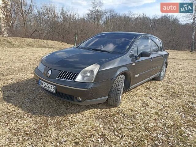 Черный Рено Вел Сатис, объемом двигателя 2 л и пробегом 385 тыс. км за 3800 $, фото 2 на Automoto.ua