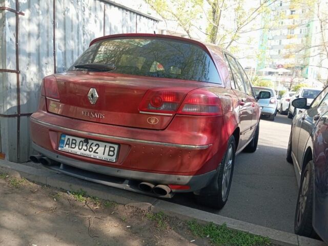 Красный Рено Вел Сатис, объемом двигателя 2.2 л и пробегом 280 тыс. км за 3400 $, фото 2 на Automoto.ua