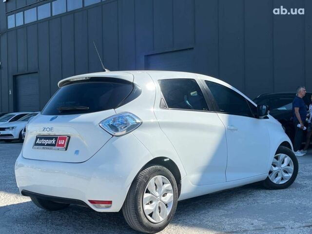 Белый Рено Зое, объемом двигателя 0 л и пробегом 56 тыс. км за 7190 $, фото 9 на Automoto.ua