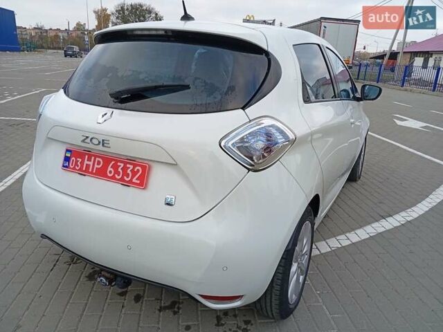 Рено Зое 2014 в Ковель на Automoto.ua Белый Рено Зое, объемом двигателя 0 л и пробегом 156 тыс. км за 5999 $, фото 4 на Automoto.ua