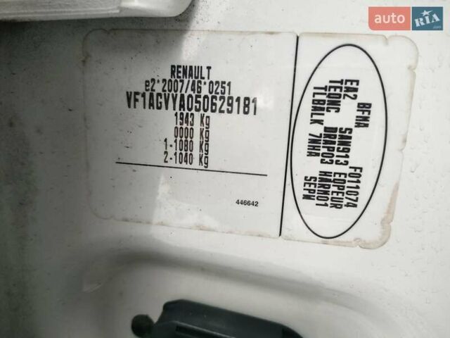 Белый Рено Зое, объемом двигателя 0 л и пробегом 79 тыс. км за 6300 $, фото 1 на Automoto.ua