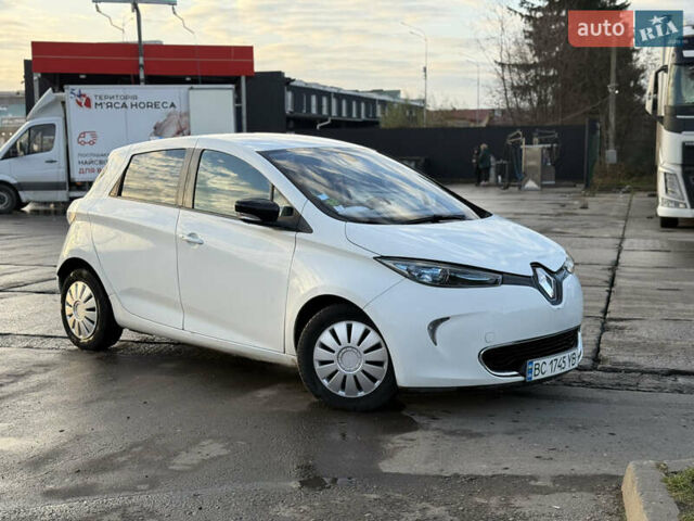 Білий Рено Зое, об'ємом двигуна 0 л та пробігом 77 тис. км за 5750 $, фото 1 на Automoto.ua