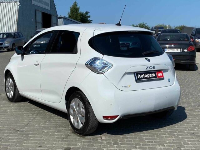 Белый Рено Зое, объемом двигателя 0 л и пробегом 91 тыс. км за 6480 $, фото 5 на Automoto.ua