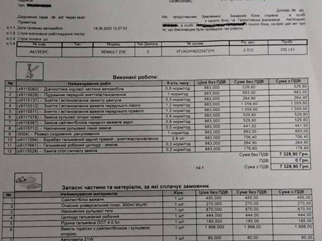 Рено Зое 2015 в Киеве на Automoto.ua Белый Рено Зое, объемом двигателя 0 л и пробегом 100 тыс. км за 8300 $, фото 18 на Automoto.ua