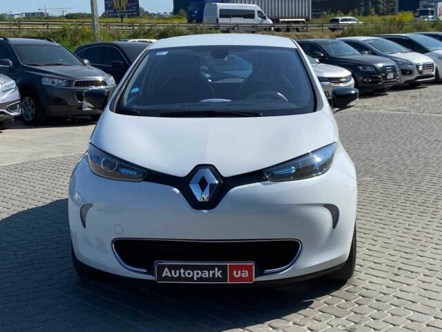 Білий Рено Зое, об'ємом двигуна 0 л та пробігом 91 тис. км за 6640 $, фото 1 на Automoto.ua