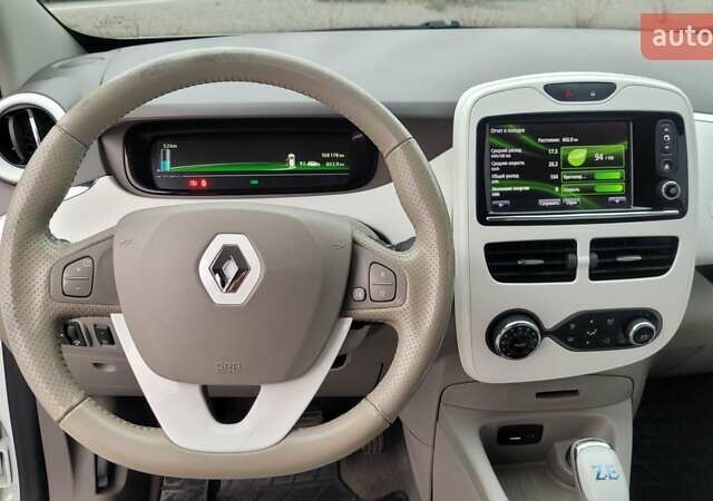 Белый Рено Зое, объемом двигателя 0 л и пробегом 108 тыс. км за 6500 $, фото 24 на Automoto.ua