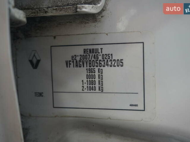 Білий Рено Зое, об'ємом двигуна 0 л та пробігом 112 тис. км за 6777 $, фото 57 на Automoto.ua