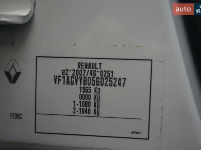 Білий Рено Зое, об'ємом двигуна 0 л та пробігом 111 тис. км за 7555 $, фото 62 на Automoto.ua