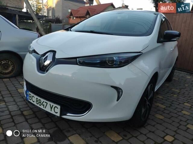 Білий Рено Зое, об'ємом двигуна 0 л та пробігом 65 тис. км за 9350 $, фото 8 на Automoto.ua