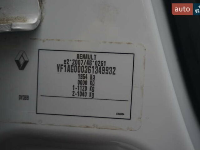 Білий Рено Зое, об'ємом двигуна 0 л та пробігом 37 тис. км за 10777 $, фото 67 на Automoto.ua