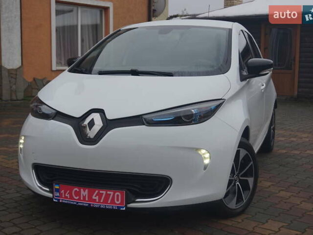 Білий Рено Зое, об'ємом двигуна 0 л та пробігом 37 тис. км за 10777 $, фото 3 на Automoto.ua