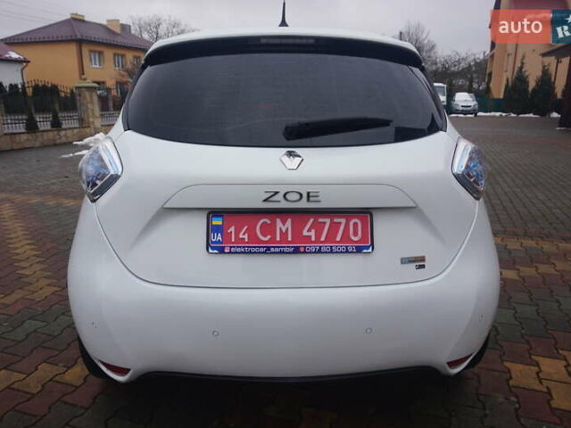 Білий Рено Зое, об'ємом двигуна 0 л та пробігом 37 тис. км за 10777 $, фото 20 на Automoto.ua