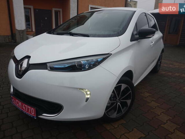 Білий Рено Зое, об'ємом двигуна 0 л та пробігом 37 тис. км за 10777 $, фото 15 на Automoto.ua