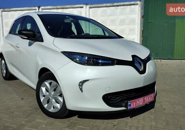 Білий Рено Зое, об'ємом двигуна 0 л та пробігом 78 тис. км за 9500 $, фото 1 на Automoto.ua
