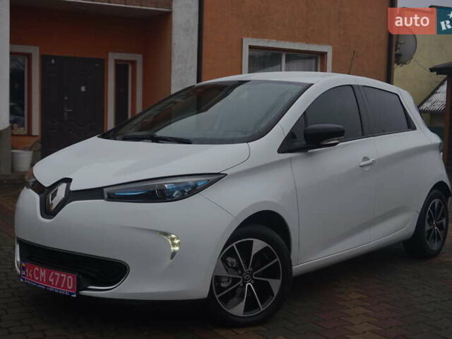 Білий Рено Зое, об'ємом двигуна 0 л та пробігом 37 тис. км за 10777 $, фото 1 на Automoto.ua
