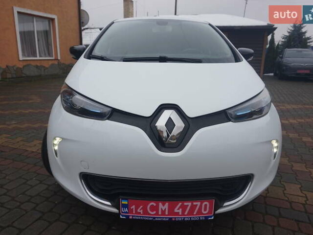 Білий Рено Зое, об'ємом двигуна 0 л та пробігом 37 тис. км за 10777 $, фото 16 на Automoto.ua