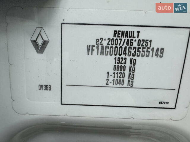 Білий Рено Зое, об'ємом двигуна 0 л та пробігом 76 тис. км за 9500 $, фото 31 на Automoto.ua