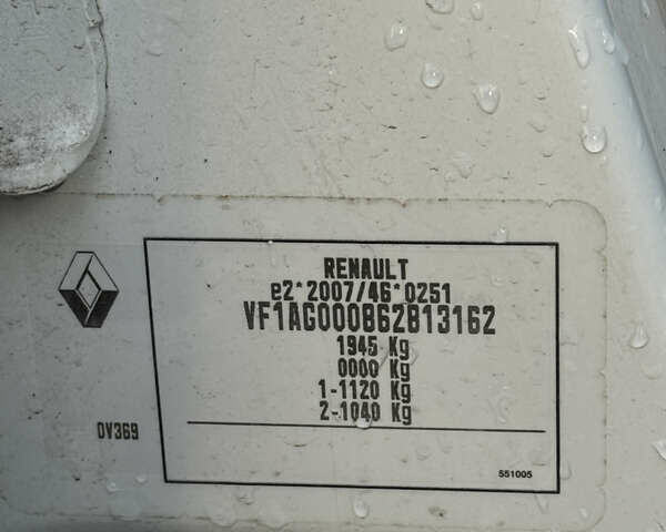 Белый Рено Зое, объемом двигателя 0 л и пробегом 67 тыс. км за 9500 $, фото 52 на Automoto.ua