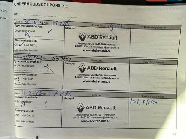Белый Рено Зое, объемом двигателя 0 л и пробегом 94 тыс. км за 13300 $, фото 156 на Automoto.ua