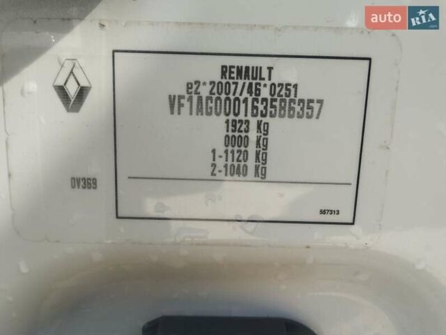Белый Рено Зое, объемом двигателя 0 л и пробегом 27 тыс. км за 9800 $, фото 18 на Automoto.ua