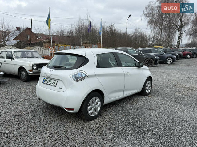 Білий Рено Зое, об'ємом двигуна 0 л та пробігом 46 тис. км за 10500 $, фото 1 на Automoto.ua