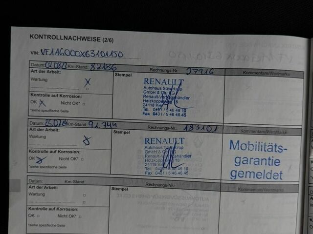 Белый Рено Зое, объемом двигателя 0 л и пробегом 126 тыс. км за 9799 $, фото 40 на Automoto.ua