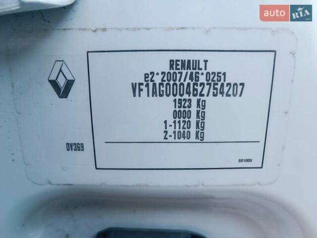 Белый Рено Зое, объемом двигателя 0 л и пробегом 65 тыс. км за 10250 $, фото 33 на Automoto.ua
