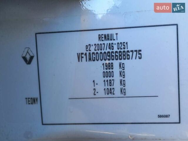 Белый Рено Зое, объемом двигателя 0 л и пробегом 19 тыс. км за 8900 $, фото 32 на Automoto.ua