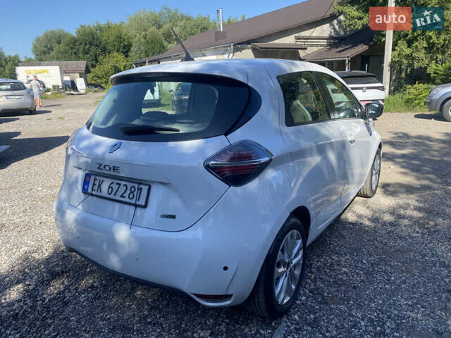 Белый Рено Зое, объемом двигателя 0 л и пробегом 78 тыс. км за 11700 $, фото 10 на Automoto.ua