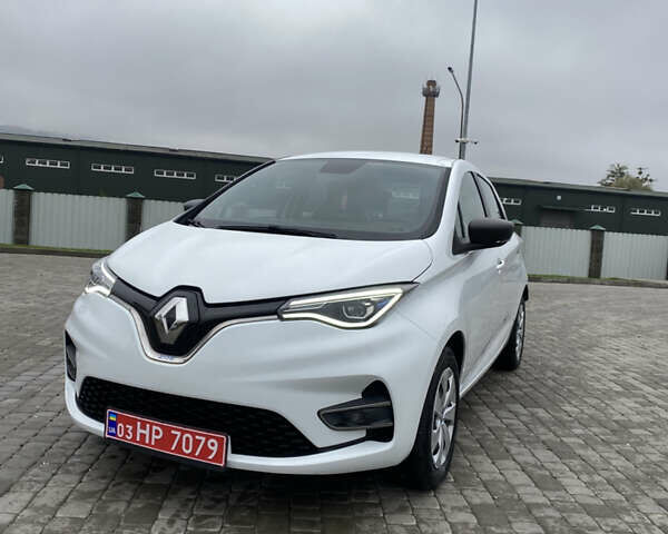 Белый Рено Зое, объемом двигателя 0 л и пробегом 42 тыс. км за 11700 $, фото 3 на Automoto.ua