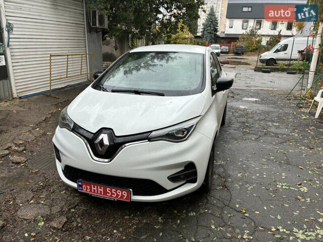 Білий Рено Зое, об'ємом двигуна 0 л та пробігом 20 тис. км за 12300 $, фото 1 на Automoto.ua