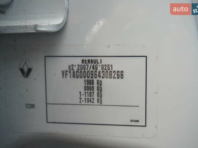 Белый Рено Зое, объемом двигателя 0 л и пробегом 122 тыс. км за 13000 $, фото 64 на Automoto.ua