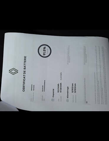 Білий Рено Зое, об'ємом двигуна 0 л та пробігом 128 тис. км за 11690 $, фото 31 на Automoto.ua