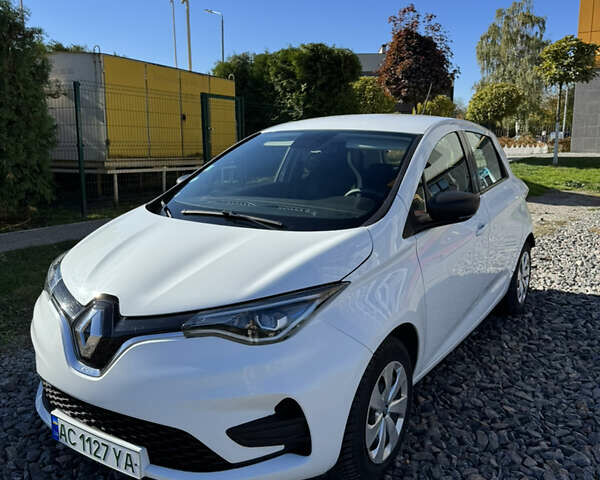 Рено Зое 2020 в Владимир-Волынский на Automoto.ua Белый Рено Зое, объемом двигателя 0 л и пробегом 55 тыс. км за 12000 $, фото 1 на Automoto.ua