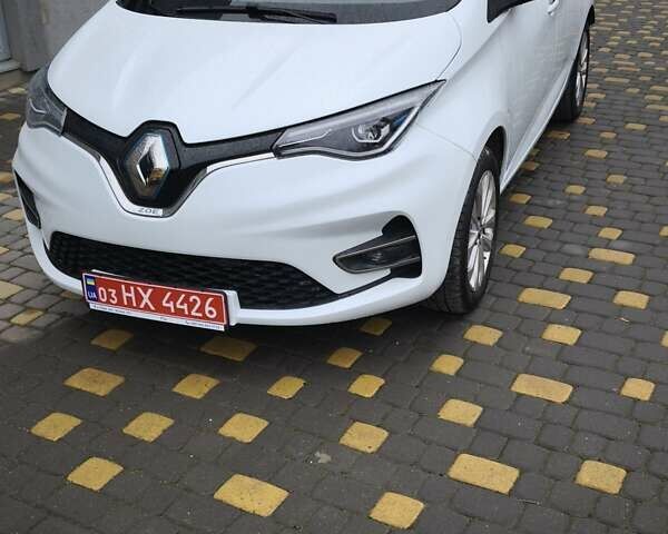 Белый Рено Зое, объемом двигателя 0 л и пробегом 59 тыс. км за 13200 $, фото 4 на Automoto.ua