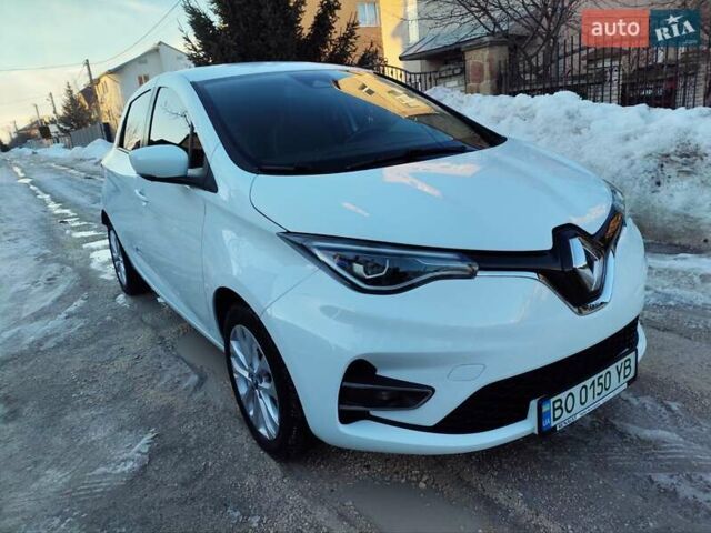 Білий Рено Зое, об'ємом двигуна 0 л та пробігом 47 тис. км за 12300 $, фото 4 на Automoto.ua