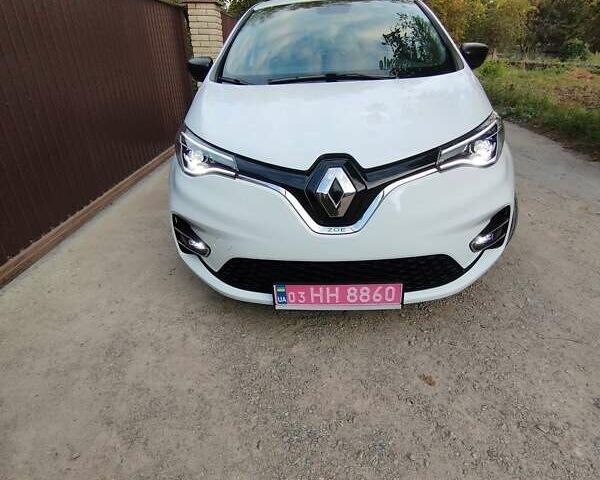 Рено Зое 2020 в Виннице на Automoto.ua Белый Рено Зое, объемом двигателя 0 л и пробегом 34 тыс. км за 13500 $, фото 29 на Automoto.ua