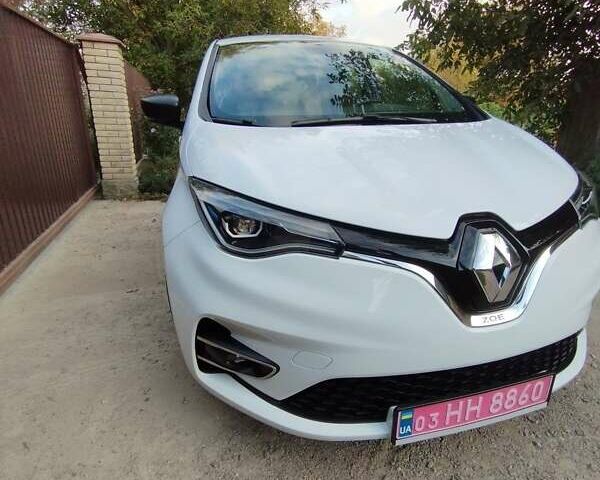Рено Зое 2020 в Виннице на Automoto.ua Белый Рено Зое, объемом двигателя 0 л и пробегом 34 тыс. км за 13500 $, фото 55 на Automoto.ua