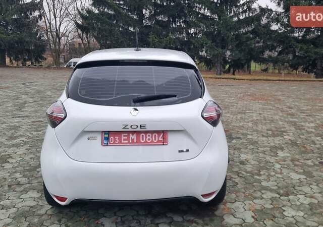 Білий Рено Зое, об'ємом двигуна 0 л та пробігом 78 тис. км за 11800 $, фото 4 на Automoto.ua